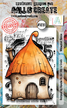 A7 - WHIMSICAL HAVEN - Clear Stamp Set - AALL and Create - #1081