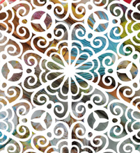 Aall and Create - LISBON TILE - 6x6 - Stencil - Janet Klein - #199