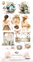 12x6 Cutting Set - Soul Of Spring - 6 Double Sided Papers - Alchemy Of Art