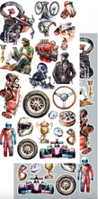 12x6 Cutting Set - The Men's World - 8 Double Sided Paper - Alchemy Of Art