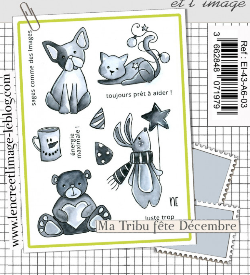 Celebrate December - Clear Stamp Set - L'encre et L'image