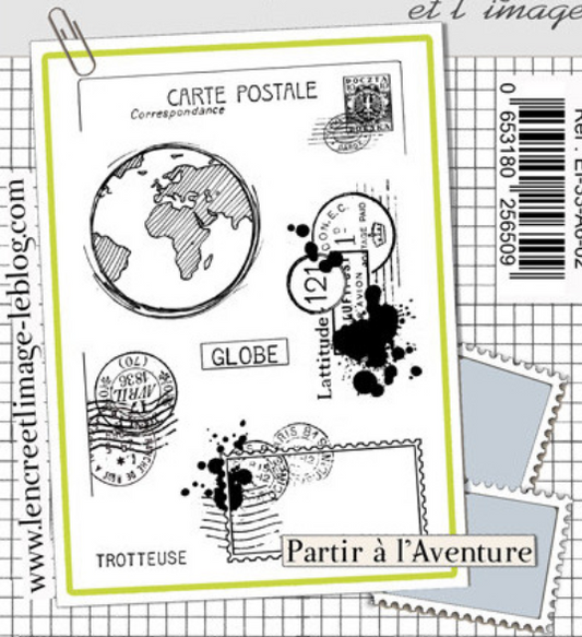 Let's Go Be Adventurers - Clear Stamp Set - L'encre et L'image