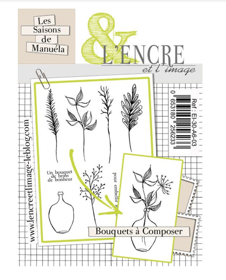 Create Your Own Bouquet - Clear Stamp Set - L'encre et L'image