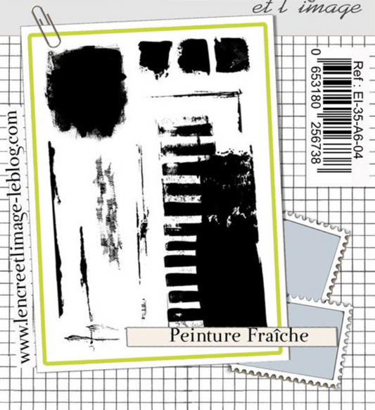 Fresh Paint - Clear Stamp Set - L'encre et L'image