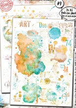 Glorious Morious - A5 Rub Ons - #9 - Aall and Create