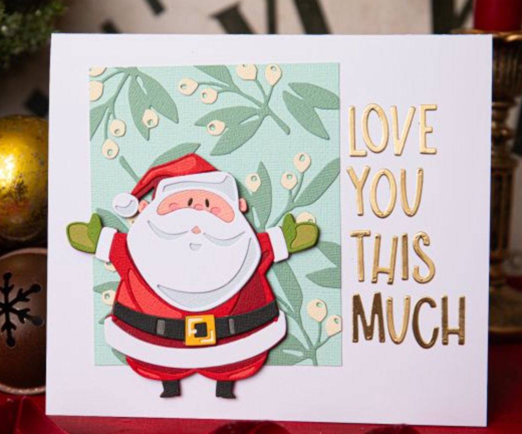 Die - Santa Greetings - Colorize by Tim Holtz - Thinlits Die Set 49PK - Sizzix
