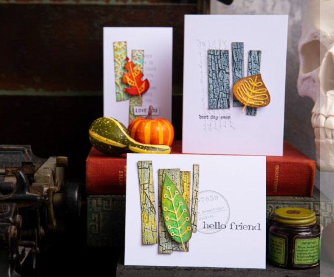 Die - Artsy Leaves - Thinlits Die Set 18PK - Sizzix