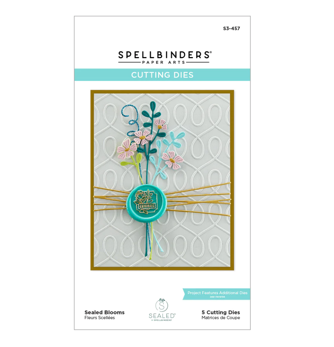 Die - Sealed Blooms - Sealed Collection - Spellbinders