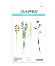 Die - Sealed Botanical Sprigs - Sealed For The Holidays Collection - Spellbinders