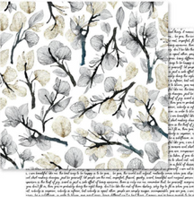 12 x 12 Inch - One Of A Kind - Double Sided Paper - Paper Rose