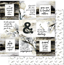 12 x 12 Inch - One Of A Kind - Double Sided Paper - Paper Rose