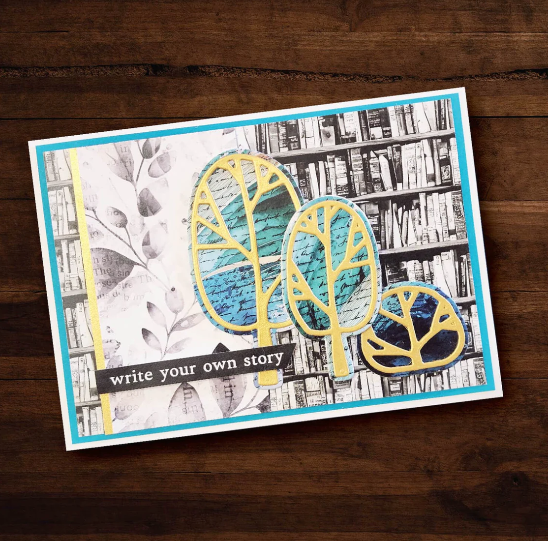 12 x 12 Inch - Fine Print - Double Sided Paper - Paper Rose