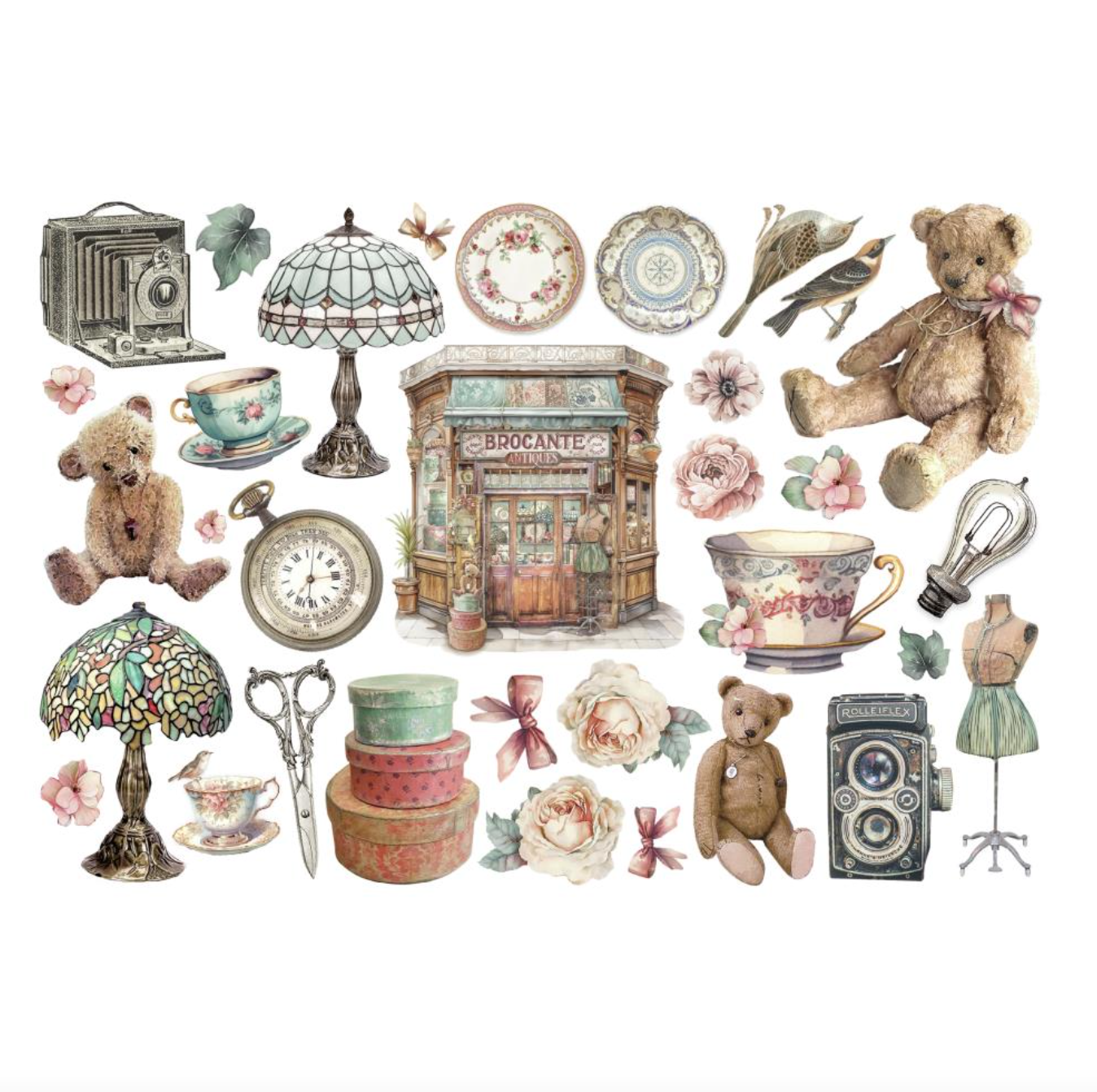 Ephemera - Brocante - Brocante Antique - Stamperia