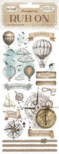 Rub-On - Sea Land Balloons - 4