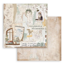 8x8 Paper Pad - Secret Diary - Create Happiness - Stamperia