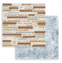 8x8 Paper Pad - Secret Diary - Create Happiness - Stamperia