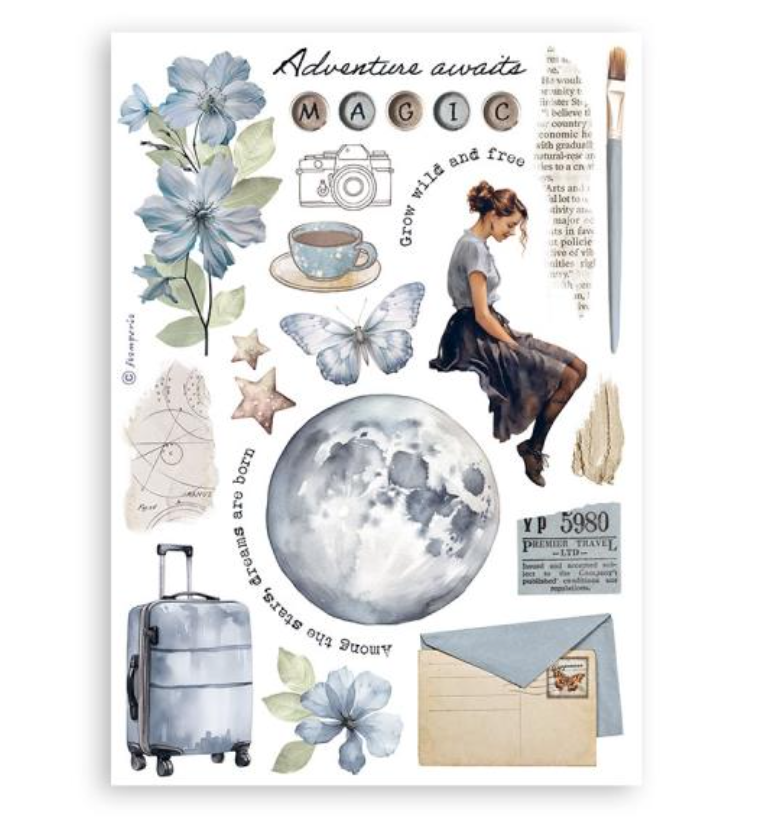 Washi Pad - Secret Diary - Create Happiness - Stamperia