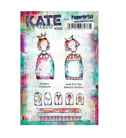 Stamp Set 002 - Kate Crane - A5 on EZ - Paperartsy