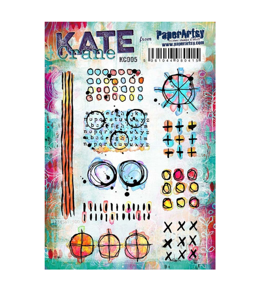 Stamp Set 005 - Kate Crane - A5 on EZ - Paperartsy