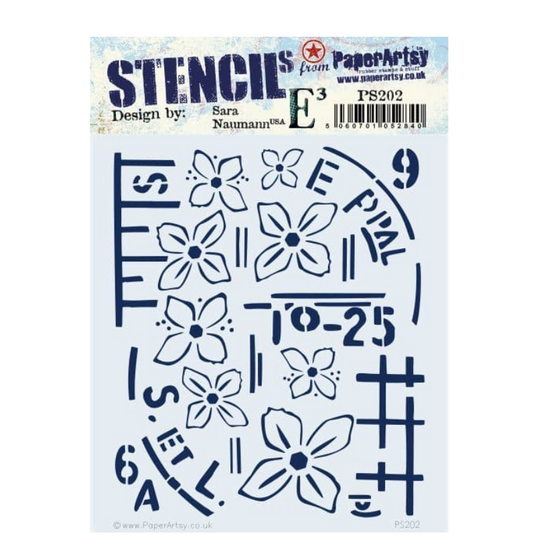 Stencil 202 - Paperartsy