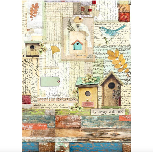 Rice Paper - Garden - Stamperia