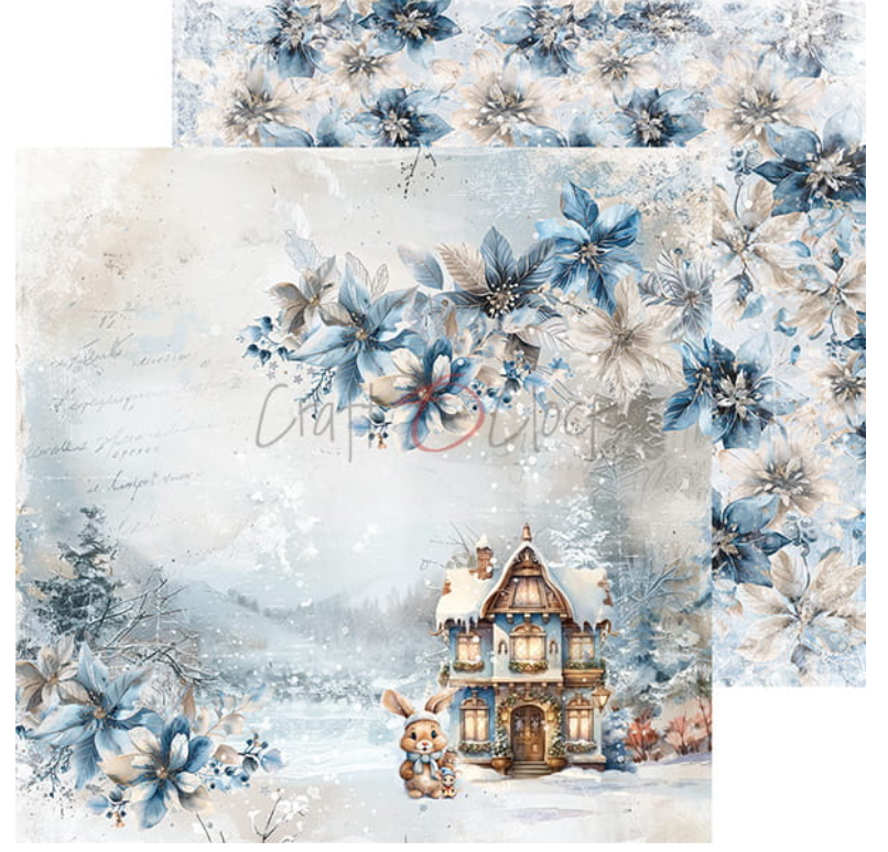 8x8 - Cozy Winterland Mixed Pad - Double Sided Paper - Craft O Clock