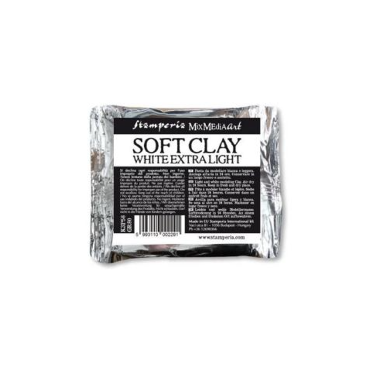 Soft Clay - White - Stamperia