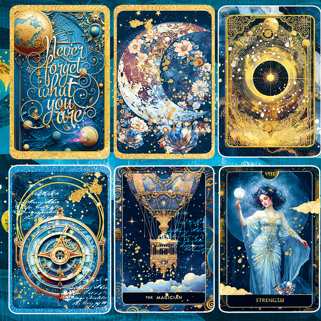 6x6 - Celestial - Vellum Celestial - Cut 6"x6" 6/Pkg - Ciao Bella