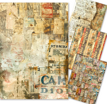 A4 Rice Paper Set - Journey Ahead - 4/Pkg - Ciao Bella