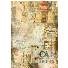 A4 Rice Paper Set - Journey Ahead - 4/Pkg - Ciao Bella