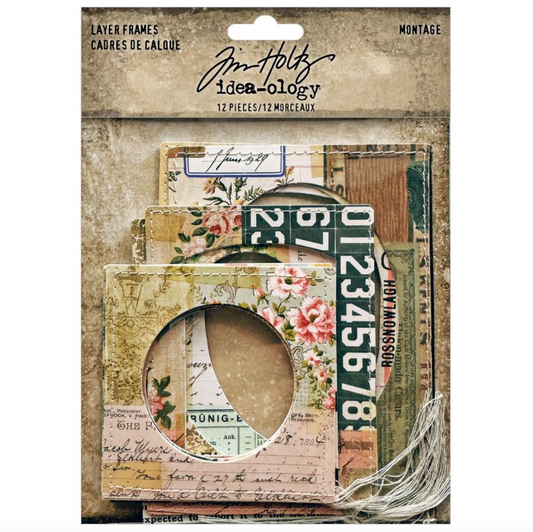 Layer Frames Montage - Ideaology - Tim Holtz
