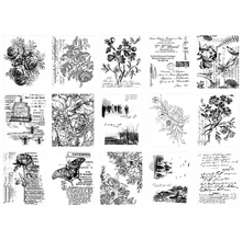 Collage Paper - Serendipity -  30 Pieces - Ideaology - Tim Holtz