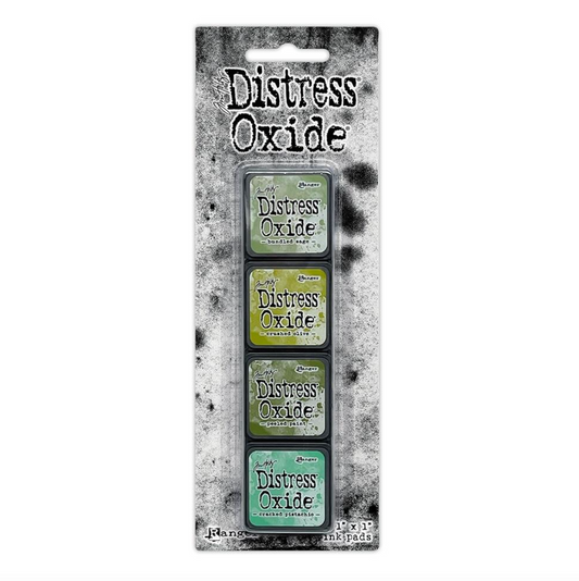 Distress Mini Oxide Ink Pads 4/Pkg - Kit #3- Tim Holtz