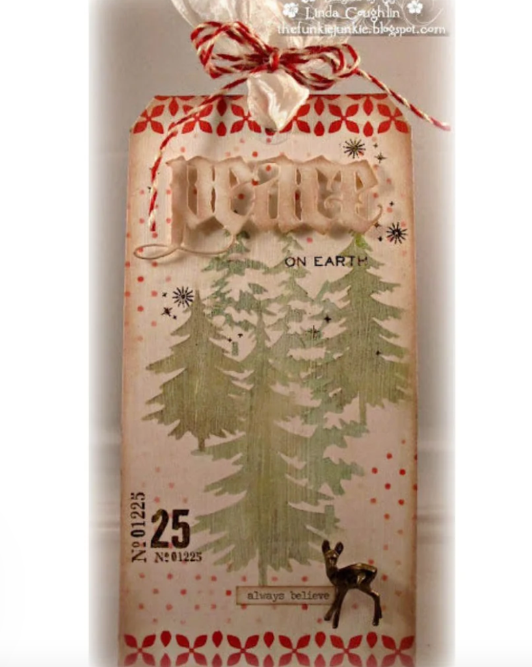 Tim Holtz - Script - Nordic - Stampers Anonymous