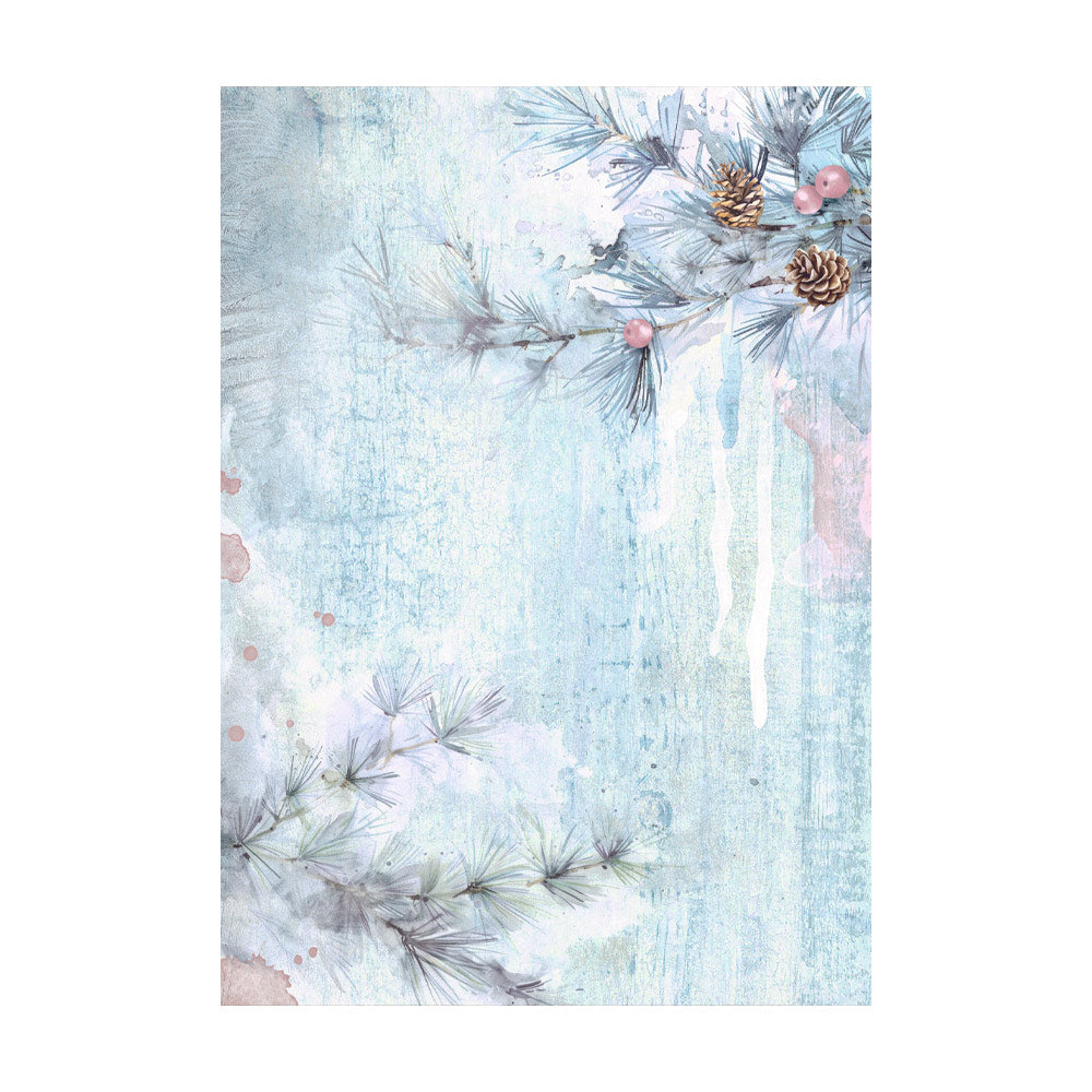 Assorted Rice Paper - A6 8/Sheets - Create Happiness - Dewdrops - Stamperia