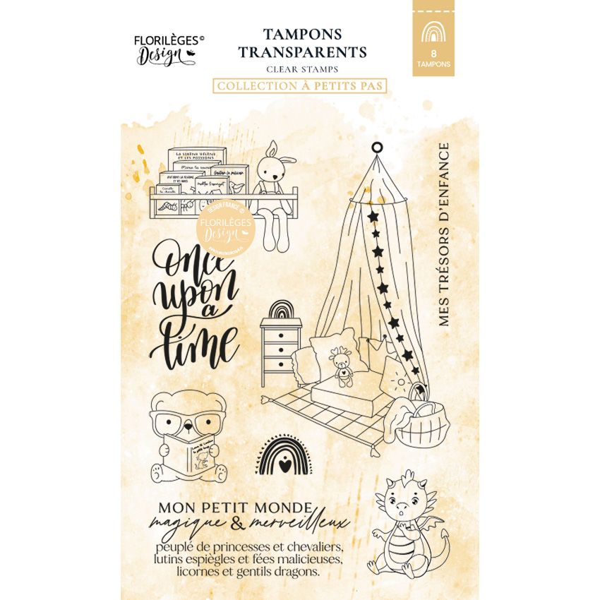A6 - Clear Stamps - Little Magic World - Florilèges Design