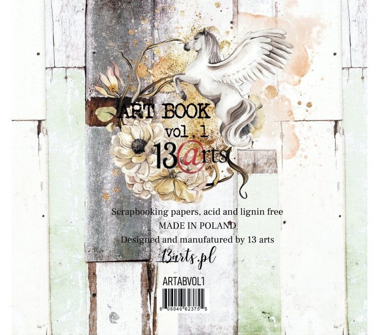 13 @rts - ART BOOK vol. 1 8x8 "Paper pad 13 @rts