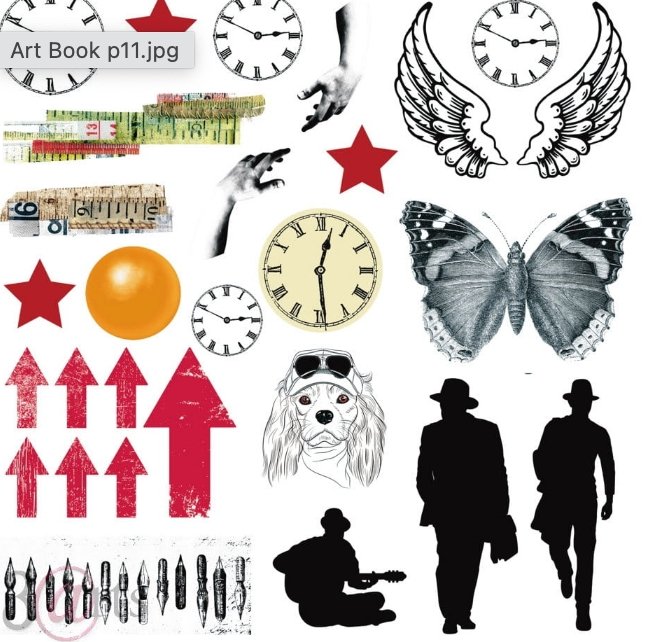 13 @rts - ART BOOK vol. 2 8x8 "Paper pad 13 @rts