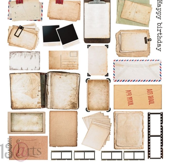 13 @rts - ART BOOK vol. 2 8x8 "Paper pad 13 @rts