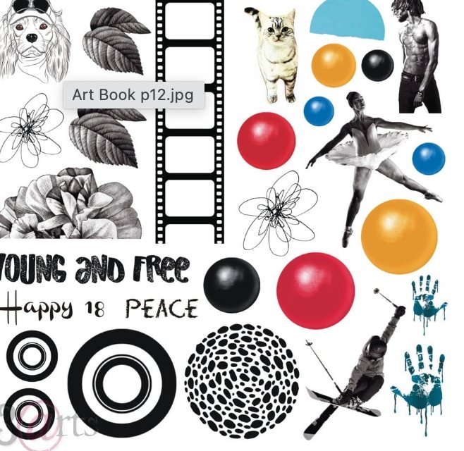 13 @rts - ART BOOK vol. 2 8x8 "Paper pad 13 @rts
