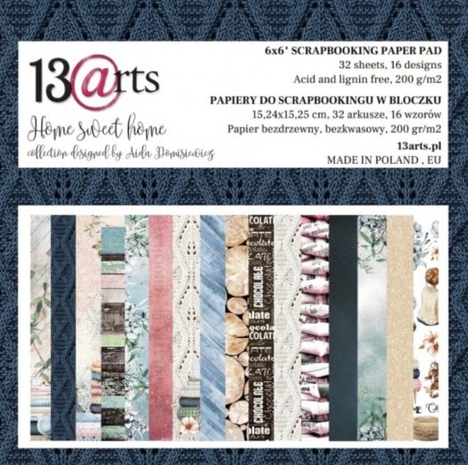 13 @rts - HOME SWEET HOME Paper Set 6x6 Inch 13 @rts