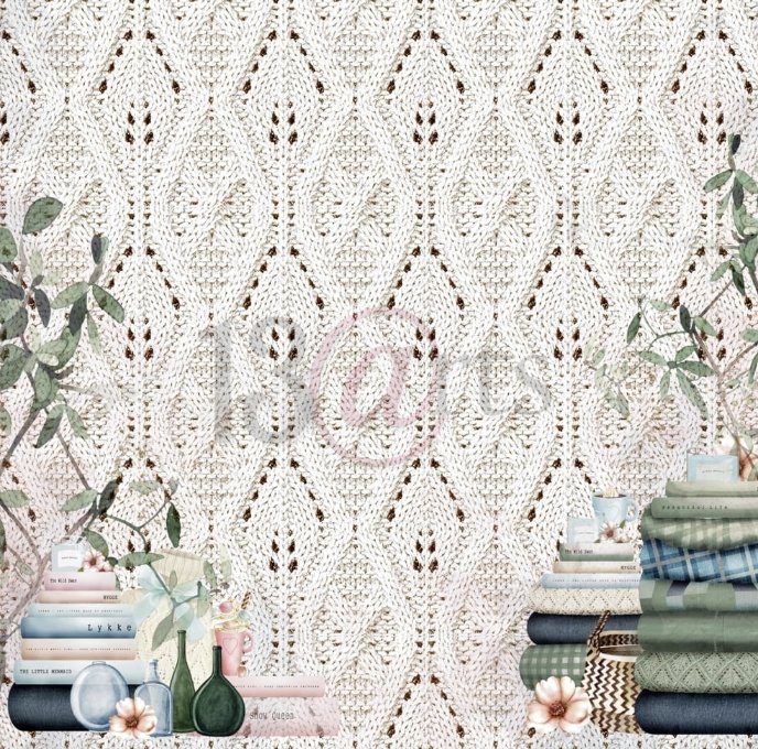 13 @rts - HOME SWEET HOME Paper Set 6x6 Inch 13 @rts