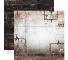 13 @rts - INDUSTRIAL ZONE Paper Set 12x12 Inch 13 @rts