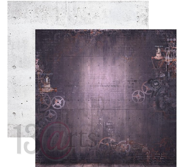 13 @rts - INDUSTRIAL ZONE Paper Set 6x6 Inch 13 @rts