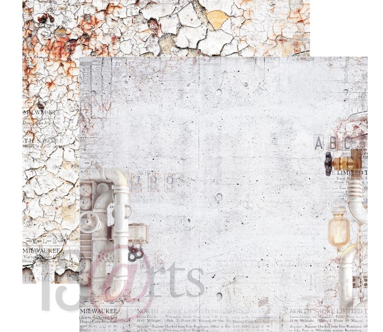 13 @rts - INDUSTRIAL ZONE Paper Set 6x6 Inch 13 @rts