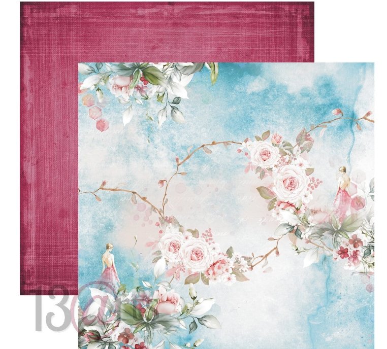 13 @rts - ROSE IN LOVE Paper Set 6x6 Inch 13 @rts