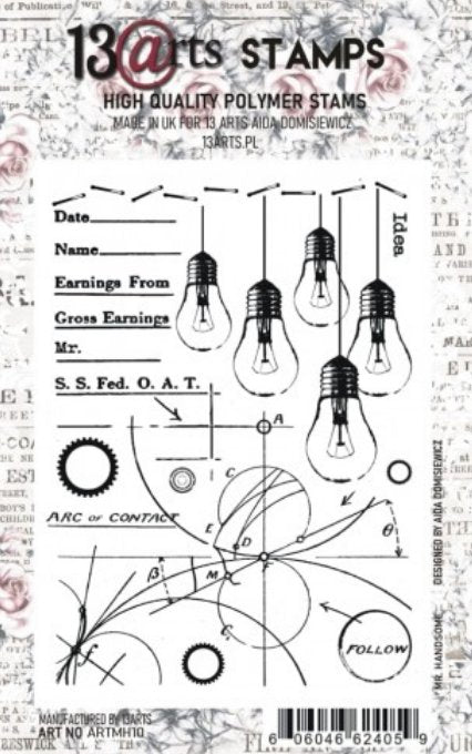 13 @rts - Stamp MR HANDSOME - A7 13 @rts