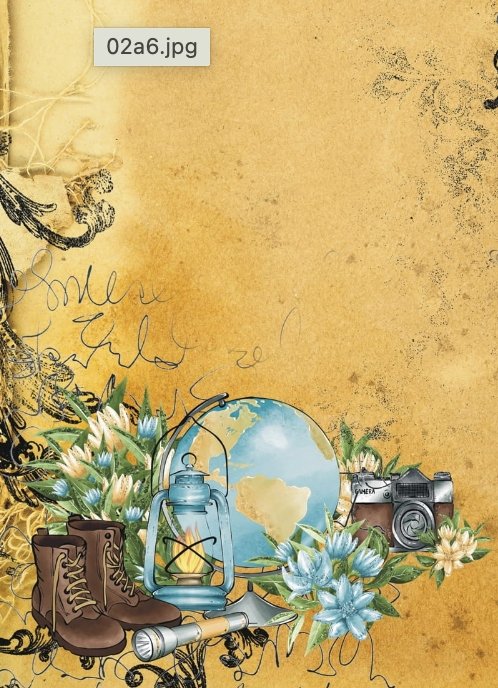 13 @rts - TRAVEL THE WORLD Paper Pad A6 13 @rts