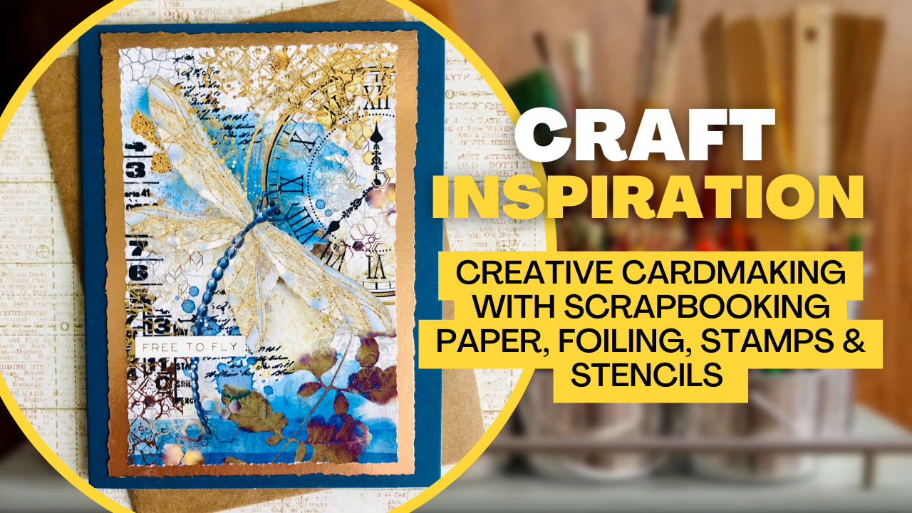 Free Cardmaking Tutorial - Just click onto the second picture ❤️ The video will play automatically!