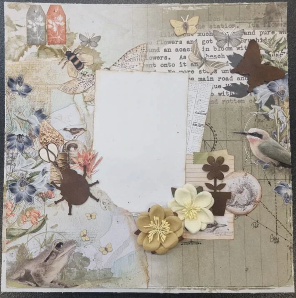 3Quarter Designs Botany Studies Collection 12x12 Inch 3Quarter Designs